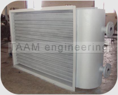Steam air heater